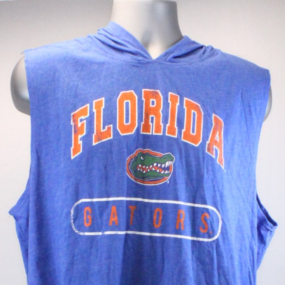 Florida Gators Varsity Sleeveless Pullover Hoodie Tank Men's Size XXL